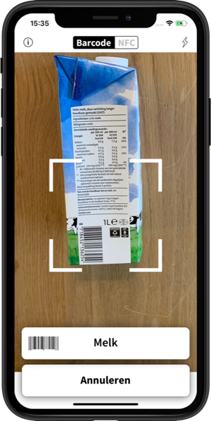 Promotie afbeelding van de Spraaklabel app
